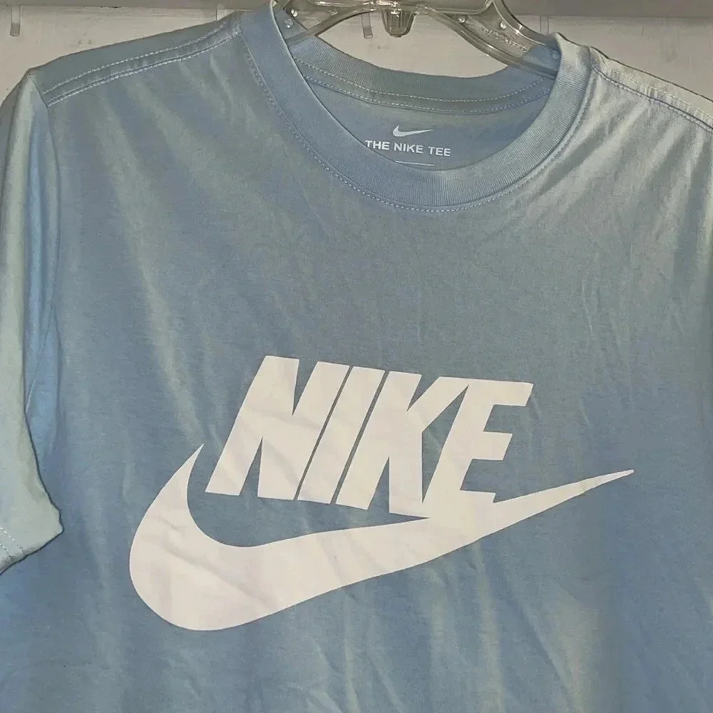 Nike Swoosh Sky Blue Tee Shirt